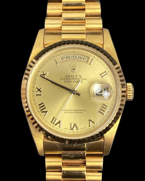 rolex oyster gold price